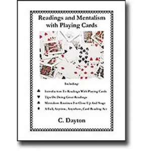 Readings And Mentalism With Playing Cards by C. Dayton