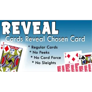Reveal – Cards Reveal Card by Totally Magic
