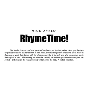 Rhymetime by Mick Ayres