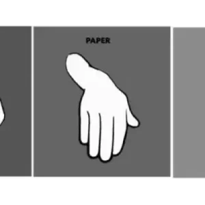 Rock Paper Winner by Mark Elsdon