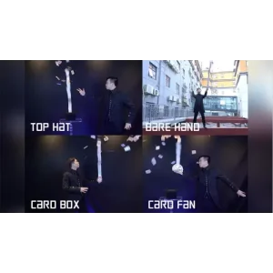 Rocket Card Fountain by MS Magic and Xian Yafei