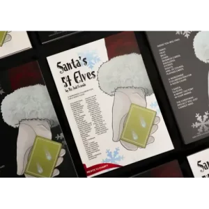 Santa 52 Elves by Biz And Friends