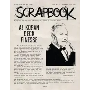 Scrapbook Issue 1 by Alexander De Cova