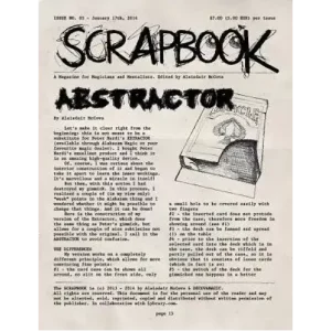 Scrapbook Issue 3 by Alexander De Cova