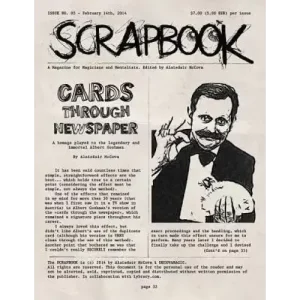 Scrapbook Issue 5 by Alexander De Cova