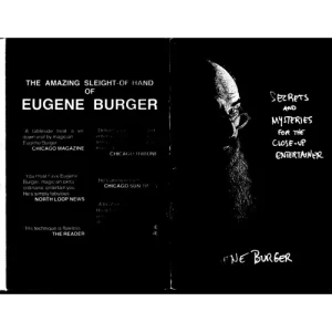 Secrets and Mysteries for the Close-Up Entetainer by Eugene Burger
