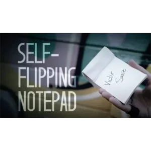 Self-Flipping Notepad by Victor Sanz