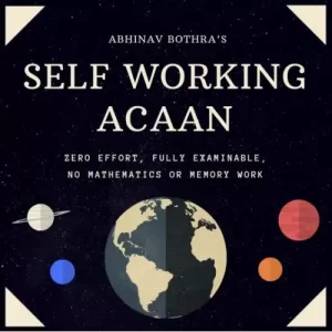 Self-Working Acaan by Abhinav Bothra