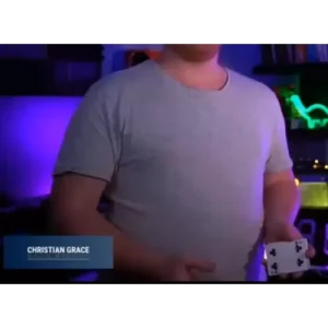 Signed Torn And Restored Card by Christian Grace