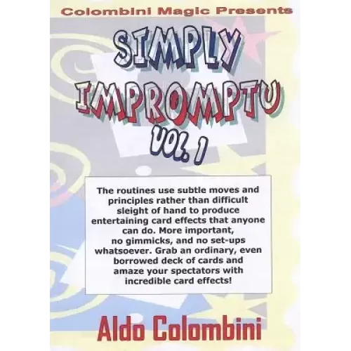 Simply Impromptu 1 by Aldo Colombini