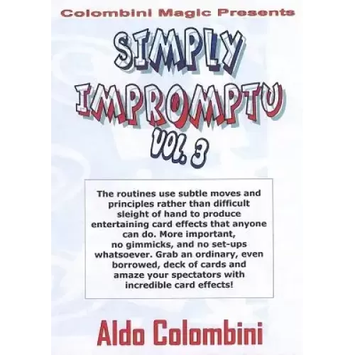 Simply Impromptu 3 by Aldo Colombini