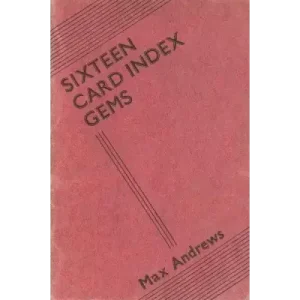 Sixteen Card Index Gems by Max Andrews