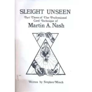 Sleight UnSeen by Martin Nash
