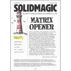 Solidmagic Magazine 2019 Nr. 05 by Alexander De Cova