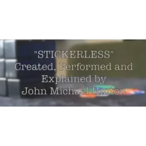 Stickerless by John Michael Hinton