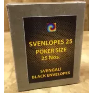Svenlopes 25 Svengali Black Envelopes by Sven Lee