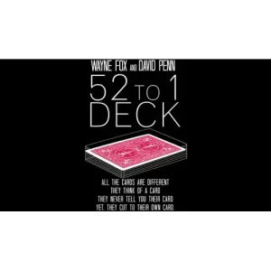 The 52 To 1 Deck by David Penn And Wayne Fox