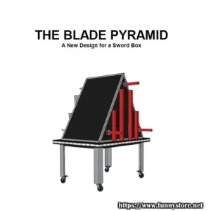 The Blade Pyramid Illusion Plans by Jc Sum