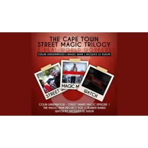 The Cape Town Street Magic Trilogy by Magic Man, Colin Underwood And Jaques Le Suer