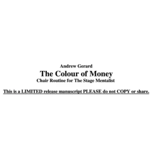 The Color Of Money by Andrew Gerard