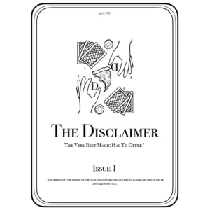 The Disclaimer Issue 1 (2021-04)