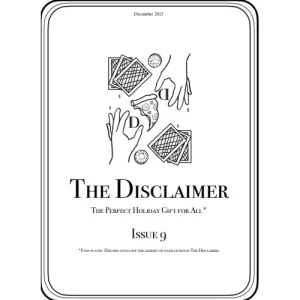 The Disclaimer Issue 9 (2021-10)
