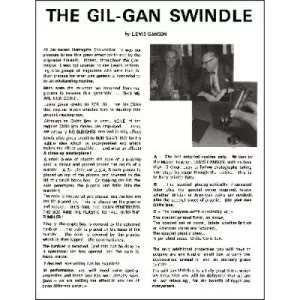 The Gil-Gan Swindle by Lewis Ganson