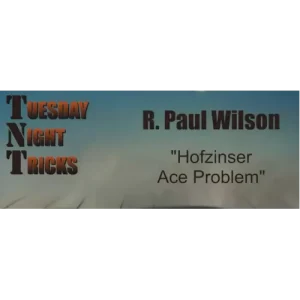 The Hofzinser Ace Problem by Paul Wilson