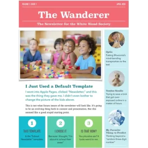 The Jerx – April 2020 – The Wanderer 1 Issue 1 by Andy