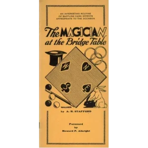 The Magician At The Bridge Table (1934) by A H Stafford