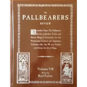 The PallBearers Review Volume 9-10 by Karl Fulves