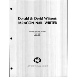 The Paragon Nail Writer by Jeff Busby Magic