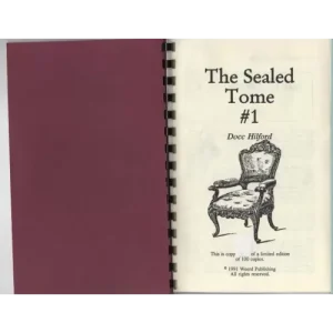 The Sealed Tome 1 by Docc Hilford