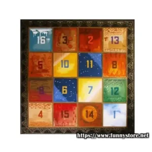 The Simplex Magic Square by Mark Elsdon