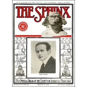 The Sphinx Volume 23 (Mar 1924 – Feb 1925) by Albert M. Wilson