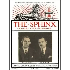 The Sphinx Volume 26 (Mar 1927 – Feb 1928) by Albert M. Wilson