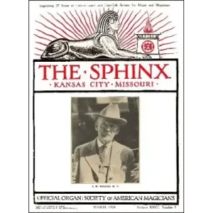 The Sphinx Volume 27 (Mar 1928 – Feb 1929) by Albert M. Wilson