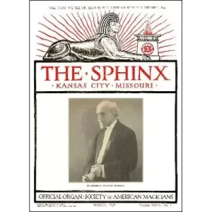 The Sphinx Volume 28 (Mar 1929 – Feb 1930) by Albert M. Wilson