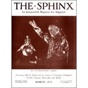 The Sphinx Volume 33 (Mar 1934 – Feb 1935) by John Mulholland