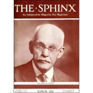 The Sphinx Volume 35 (Mar 1936 – Feb 1937) by John Mulholland