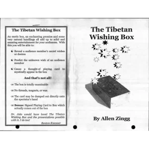 The Tibetan Wishing Box by Allen Zingg
