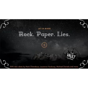The Vault – Rock Paper Lies Plus (Video+Pdf) by Jay Di Biase