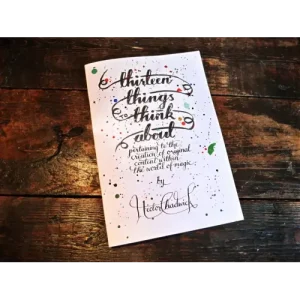 Thirteen Things To Think About by Hector Chadwick