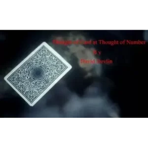 Thought Of Card At Thought Of Number by David Devlin