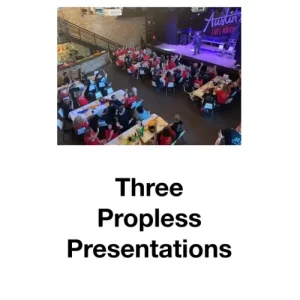 Three Propless Presentations by Joe Diamond