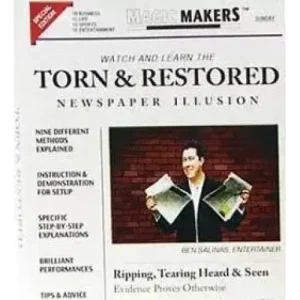 Torn & Restored Newspaper by Ben Salinas