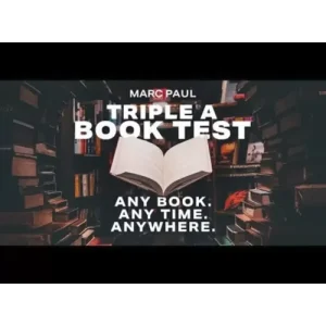 Triple A Book Test by Marc Paul