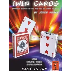 Twin Cards by Joker Magic