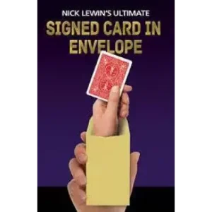 Ultimate Signed Card In Envelope by Nick Lewin