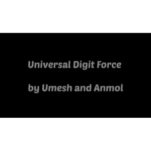 Universal Digit Force (Udf) by Umesh And Anmol